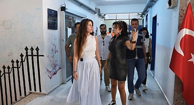 Çeşme Belediyesinden okullarda yenileme çalışması