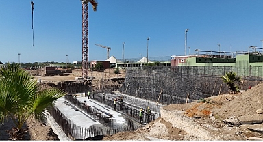 Lara Atıksu Arıtma Tesisi’nde çalışmalar tam gaz
