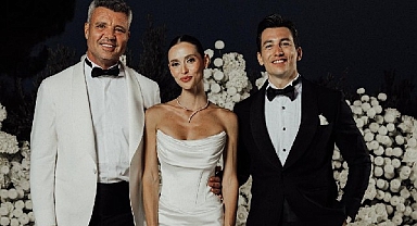 Sadettin Saran’ın kızı Lal Saran, Tolga İrdem ile Assos’ta Evlendi