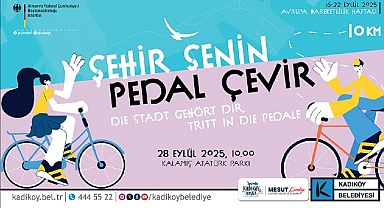 Kadıköy’de “Şehir Senin, Pedal Çevir” Etkinliği
