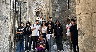 Pergamon Antik Kenti’nde dil becerilerini geliştirdiler