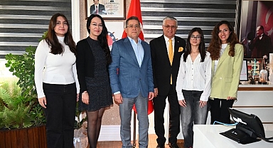 Göynük Fen Lisesi’nden Başkan Topaloğlu’na ziyaret