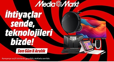 “İhtiyaçlar Sizde Teknolojileri MediaMarkt’ta” Kampanyası ile teknoloji alışverişinin tam zamanı!