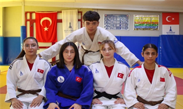 Genç judocuların hedefi olimpiyat madalyası